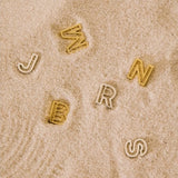 Hollow Letter Name Necklace Initial A-Z Alphabet Choker