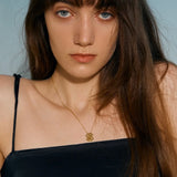 Hollow Letter Name Necklace Initial A-Z Alphabet Choker