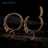 Copper Dragon Buckle Ear Weight Gauges Piercing Earrings 3mm 2PCS