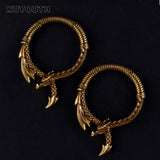 Copper Dragon Buckle Ear Weight Gauges Piercing Earrings 3mm 2PCS