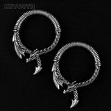 Copper Dragon Buckle Ear Weight Gauges Piercing Earrings 3mm 2PCS