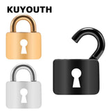 Square Lock Magnet Ear Weight Gauges Body Jewelry Earring Piercing Expanders