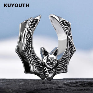 Copper Bat Saddle Ear Tunnels Earring Gauges 2PCS