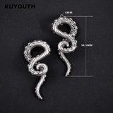 KUYOUTH Octopus Tentacle Ear Weight Hanger Gauges 8mm