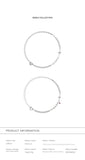 KVK Stitching Necklace Female Collarbone Chain Red Jewelry