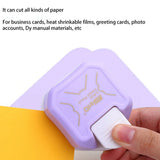 KW-TRIO Creative Pattern Corner Punch 3-In-1 Cutter Craft