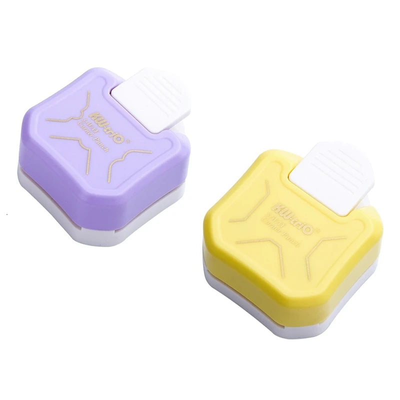 KW-TRIO Creative Pattern Corner Punch 3-In-1 Cutter Craft