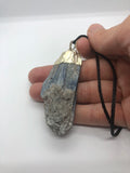 Kyanite Stone Necklace for Peaceful Sleep