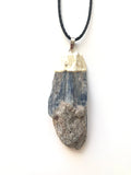 Kyanite Stone Necklace for Peaceful Sleep
