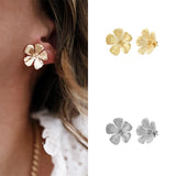 Vintage Boho Style Flowers Stud Earrings for Women - Party Jewelry