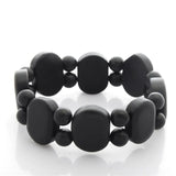 BaniShi Natural Bian Stone Carved Bracelet For Women and Men