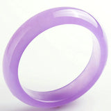 Pretty Light Purple Stone Bracelet, Girl's Bangle Jewelry