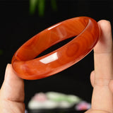 Natural Red Ma Nao Stone Bracelet for Women