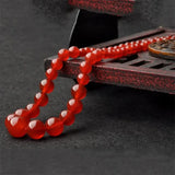Red Ma Nao Crystal Tower Necklace