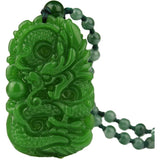 XINJIANG HeTian Stone Dragon Pendants for Men and Women