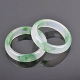 Natural Chinese Jadestone Bracelets 56-62mm Quartzite Stone