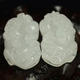 Natural Stone Hand Carved PiXiu Pendant - Men and Women's Jewelry