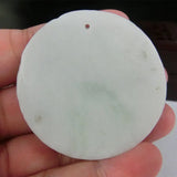 Chinese Lantian Stone Pendant Money Dragon Necklace