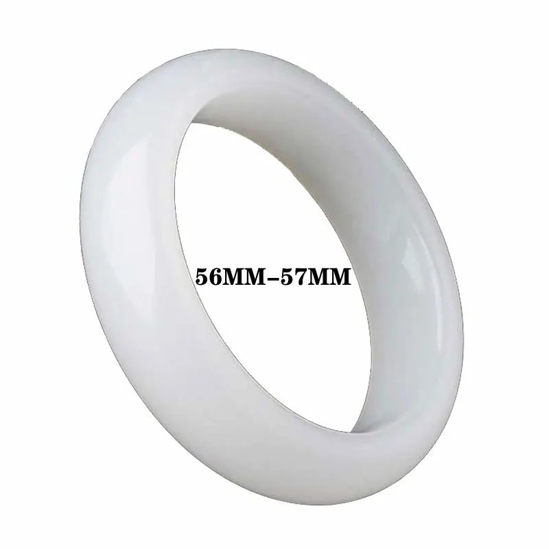 Narrow Natural Stone Bracelet Bangle for Women