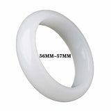 Narrow Natural Stone Bracelet Bangle for Women