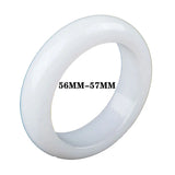 Wide Natural Stone Bracelet Bangle for Women