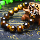 Tiger Eye Pixiu Bracelet Natural Stone Women Men Jewelry