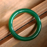 Green Stone Bangles Women Crystal Bracelet Jewelry