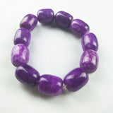 Purple Stone Bracelet for Women and Men