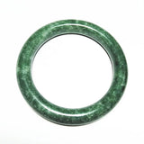 Dark Green Thin Jade Bangles - Perfect Christmas Gift