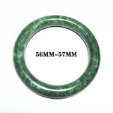 Dark Green Thin Jade Bangles - Perfect Christmas Gift
