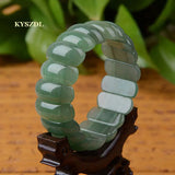 Green Dongling yu Stone Bracelet Crystal Jewelry