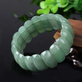 Green Dongling yu Stone Bracelet Crystal Jewelry