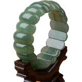 Green Dongling yu Stone Bracelet Crystal Jewelry