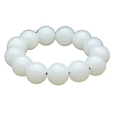 Hetian Stone Bracelet Beads 18MM Men's Jewelry