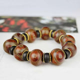 Tibetan MaNao Buddha Beads Bracelet - Men's National Wind Hand Bracelet