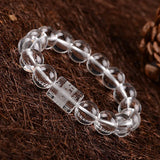 Natural Crystal Round Beads Bracelet Protective Jewelry