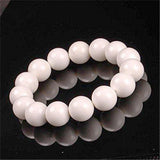 6/8/10/12mm Natural Beads Bracelet - Stretch Beaded Bracelets
