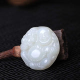 Stone Buddha Pendant for Women's Necklace
