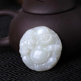 Stone Buddha Pendant for Women's Necklace