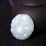 Stone Buddha Pendant for Women's Necklace