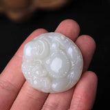 Stone Buddha Pendant for Women's Necklace