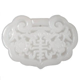XINJIANG Stone Carved Lock Pendants for Child