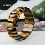 Yellow Tiger Eye Stone Love Buddha Bracelet Natural Stone Jewelry