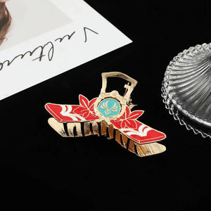 Kazuha Crab Claw Clip Genshin Impact Cosplay Hair Accessory