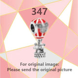S925 Silver Hot Air Balloon Beads Series DIY Jewelry