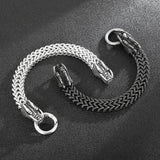 12mm Dragon Chain Stainless Steel Bracelet