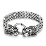 12mm Dragon Chain Stainless Steel Bracelet
