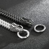 12mm Dragon Chain Stainless Steel Bracelet