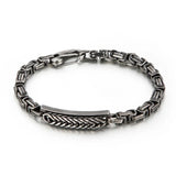 5mm Stainless Steel Bracelet Men's Retro Punk Motorcycle Accessories