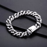 Chain Splicing Bracelet Stainless Steel Punk Men's Jewelry